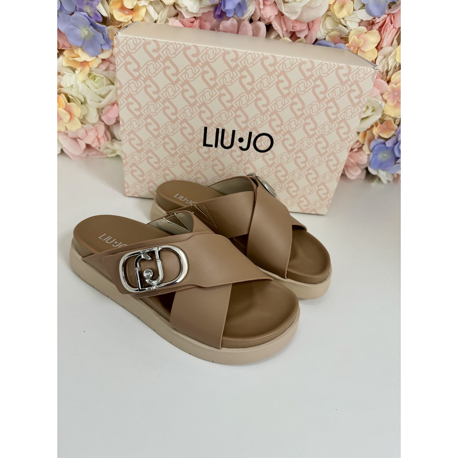Liu-Jo Slippers Penny Camel Liu Jo 1718