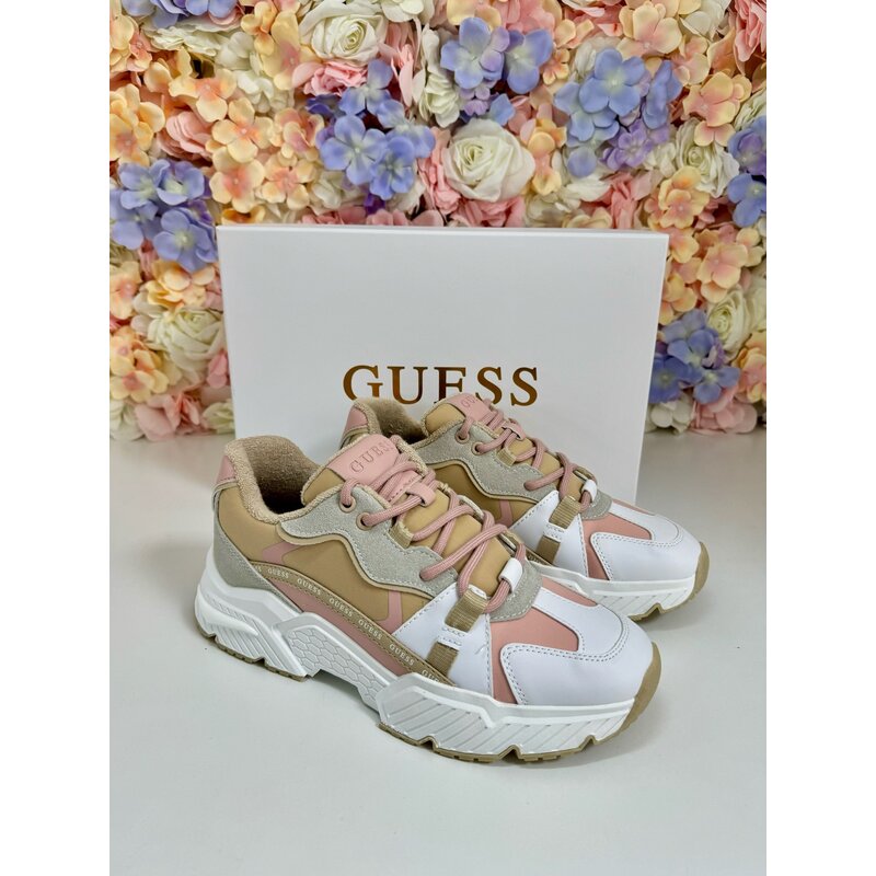 Sneakers Carrli Suede Creme Guess 468