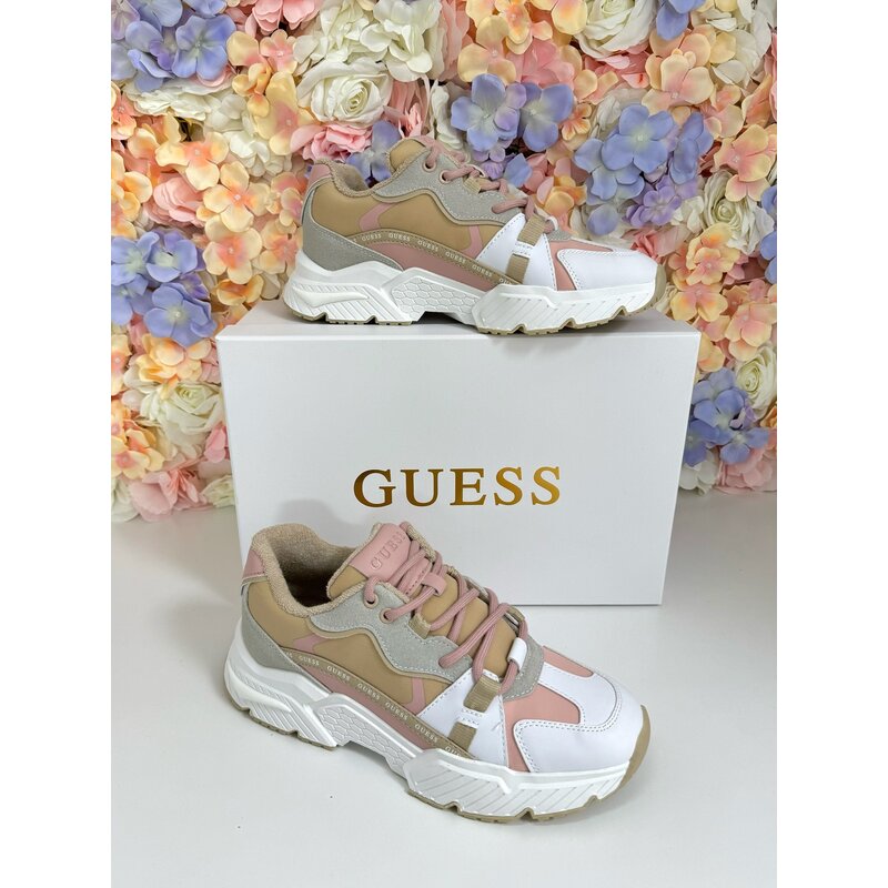 Sneakers Carrli Suede Creme Guess 468