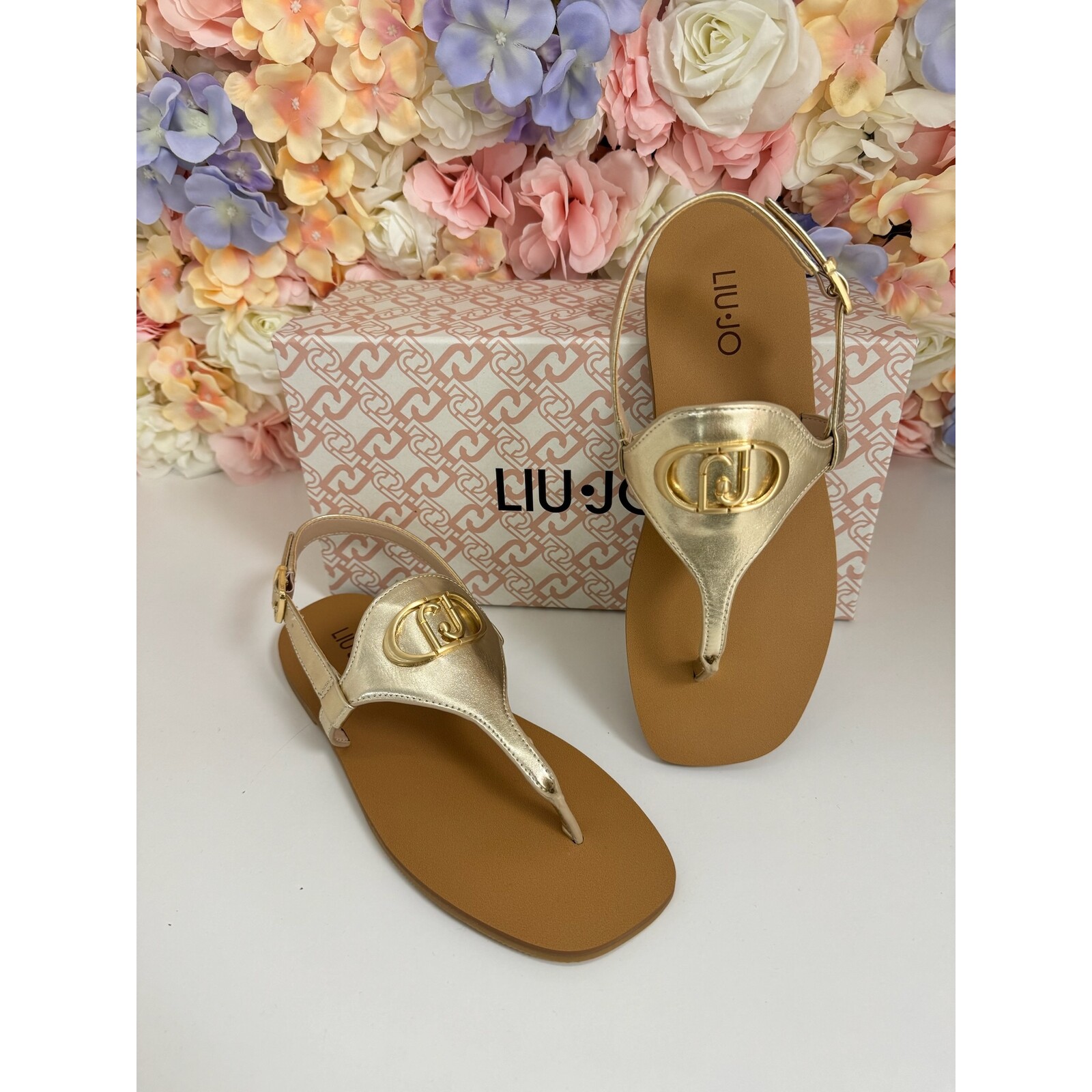 Liu-Jo Sandalen Saba 12 Laminated Light Go Liu Jo  1725