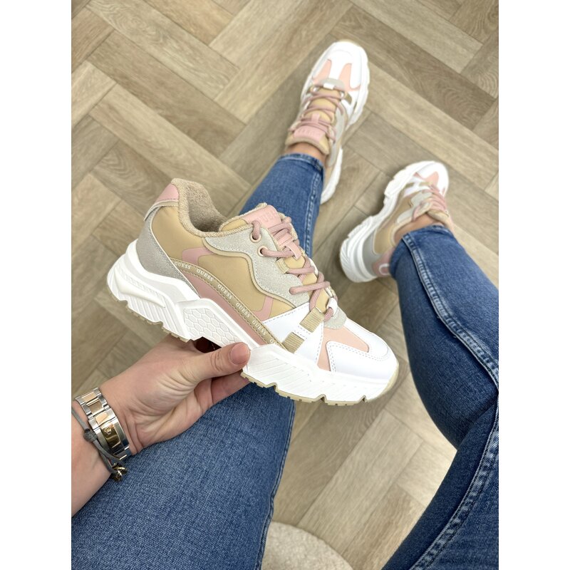 Sneakers Carrli Suede Creme Guess 468