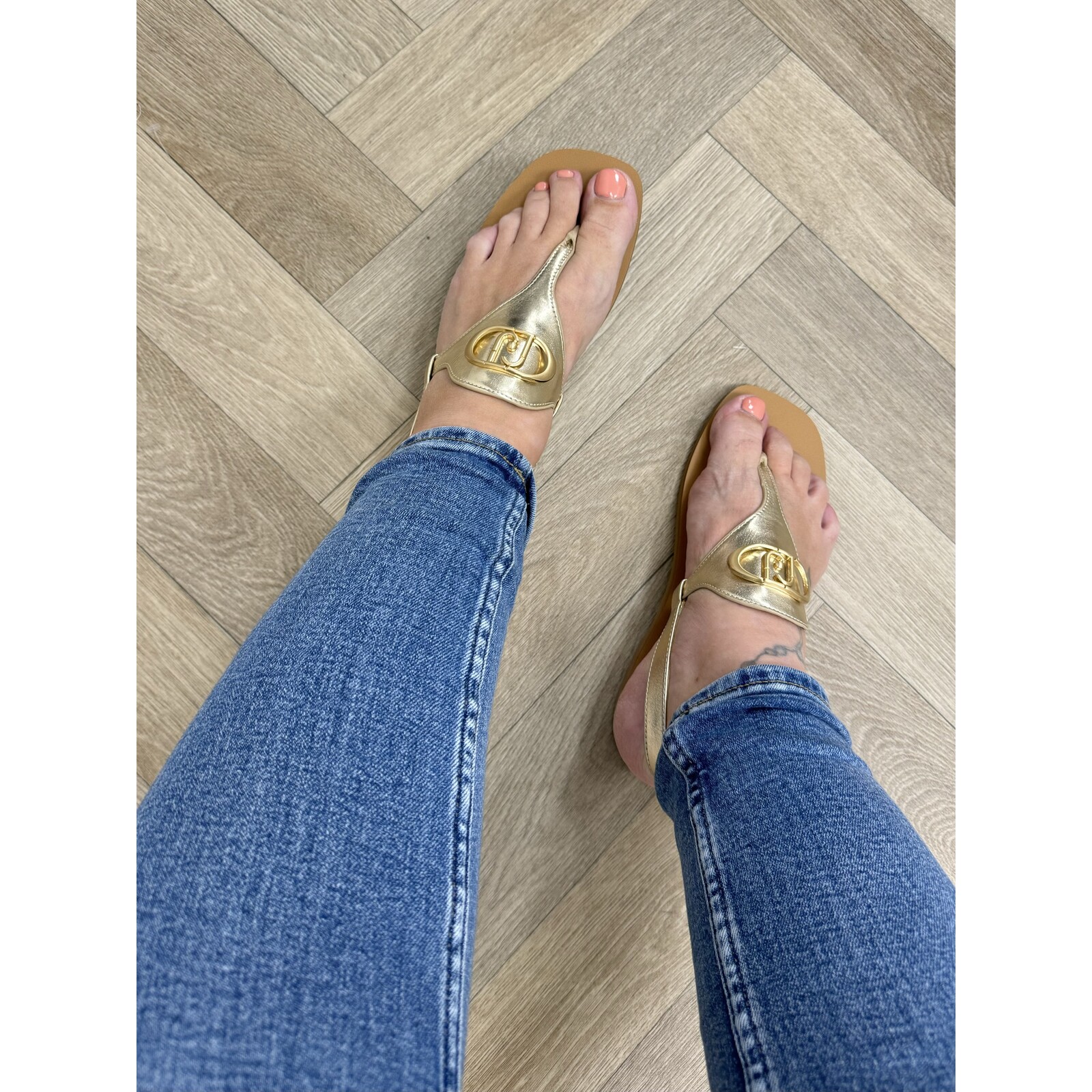 Liu-Jo Sandalen Saba 12 Laminated Light Go Liu Jo  1725