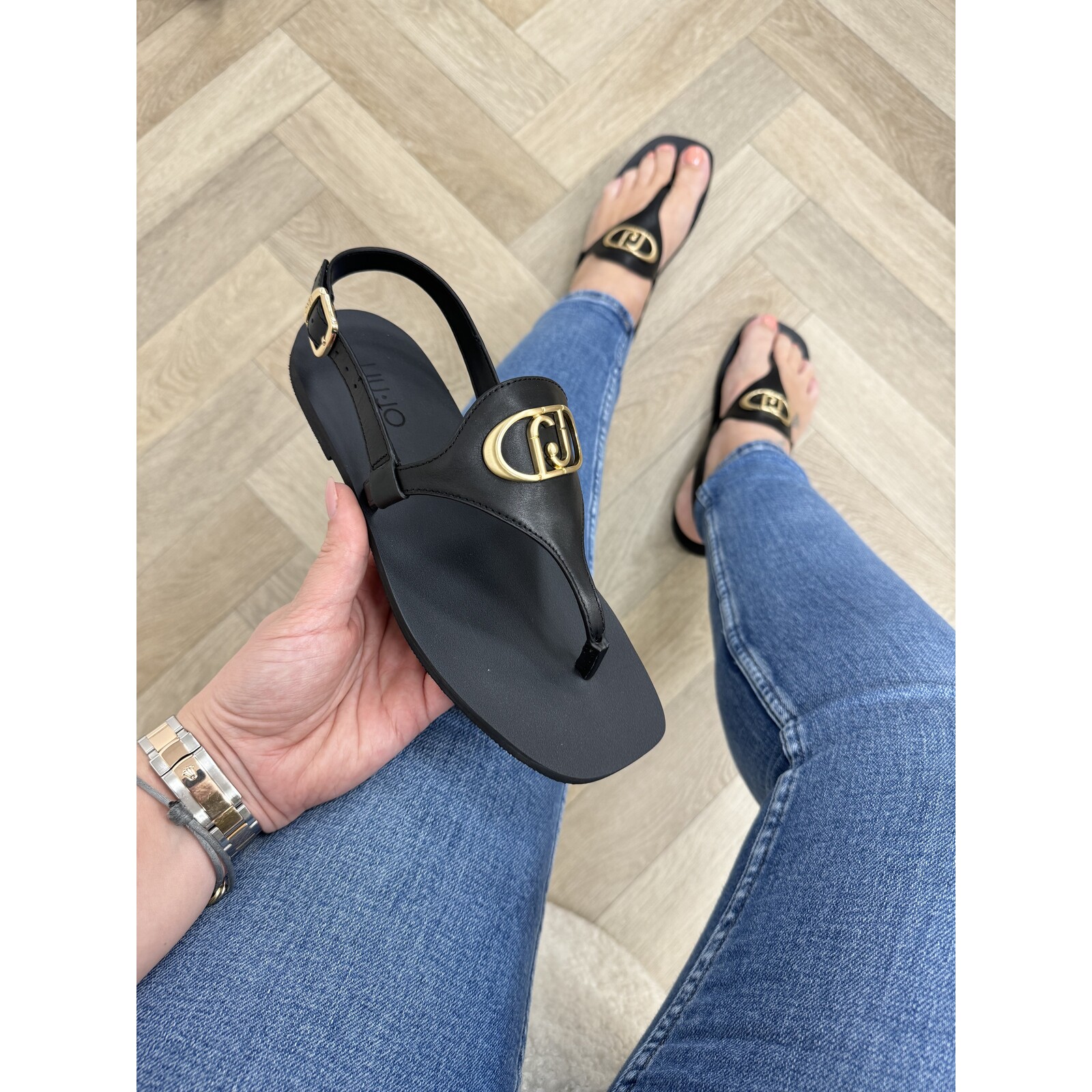 Liu-Jo Sandalen Saba 12 Calf Black Liu Jo 1724