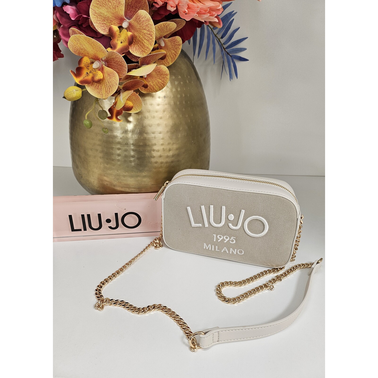 Liu-Jo Camera Bag Cream Liu Jo 1648