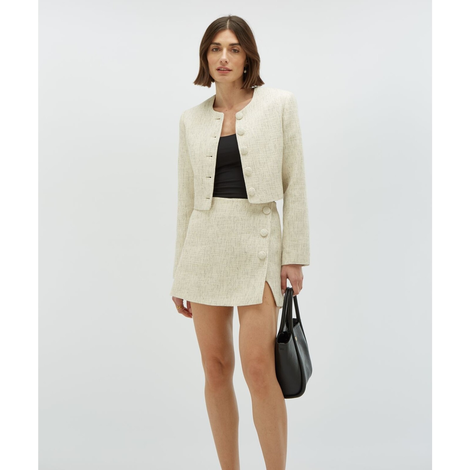 JoshV Blazer Remi Light Ecru JoshV