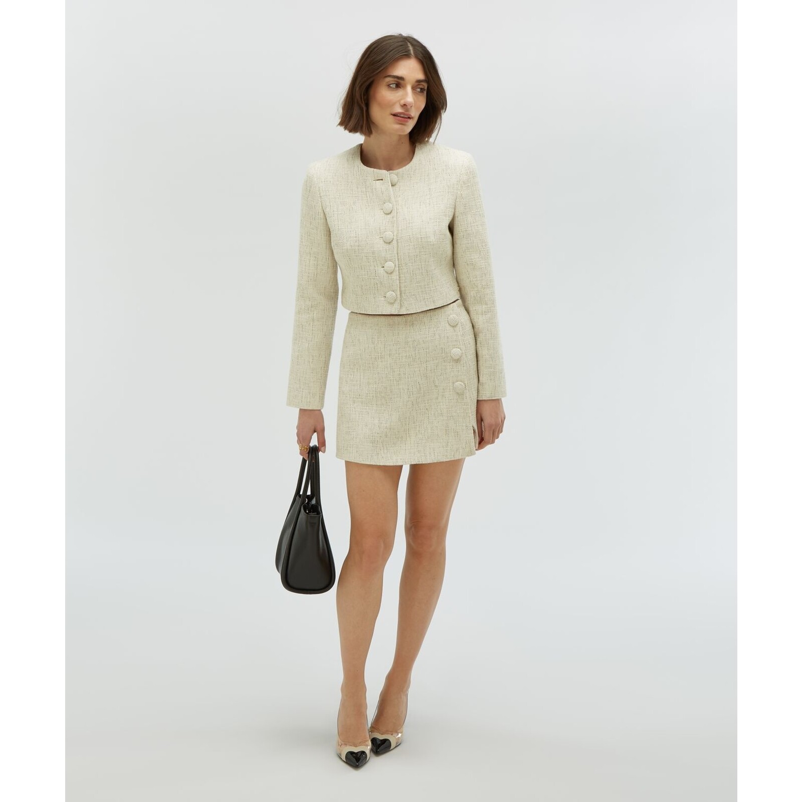 JoshV Blazer Remi Light Ecru JoshV