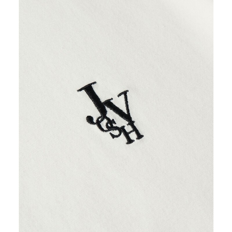 T-shirt Loren Off White Black JoshV
