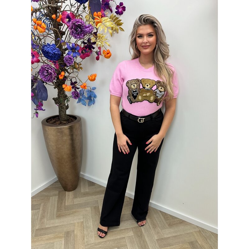 Top With Bears Pink 3831080
