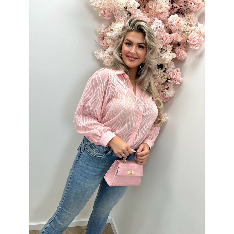 Blouse Rose Pink CY4775E