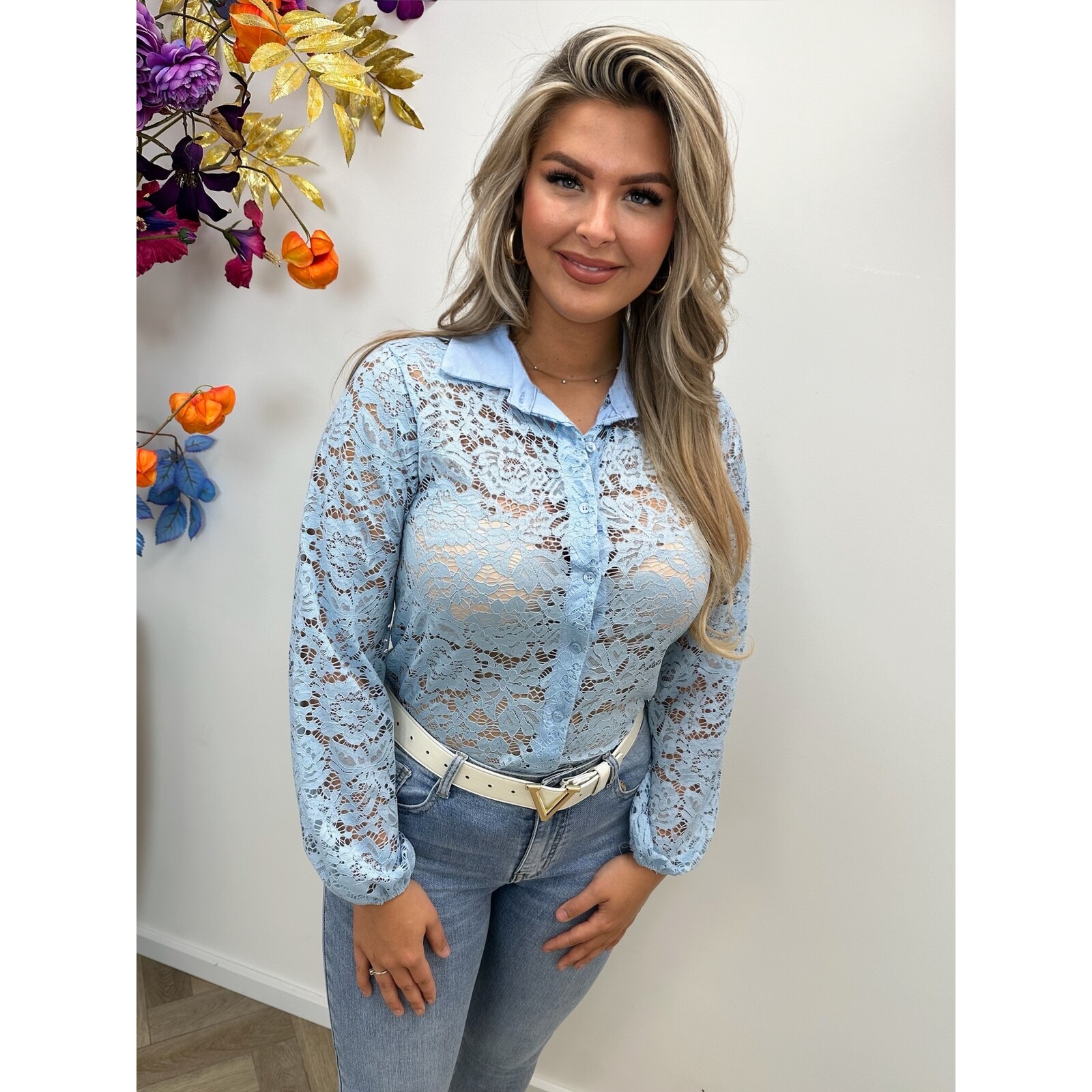 Blouse Willy -Z Light Blue
