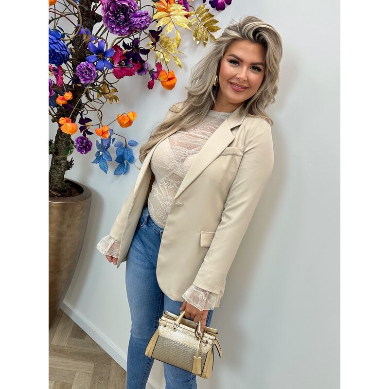 Blazer Jessie Beige