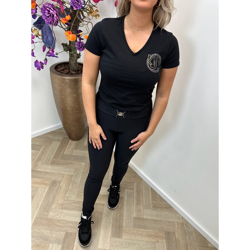 T-shirt LJ Circle Black Liu Jo 1672