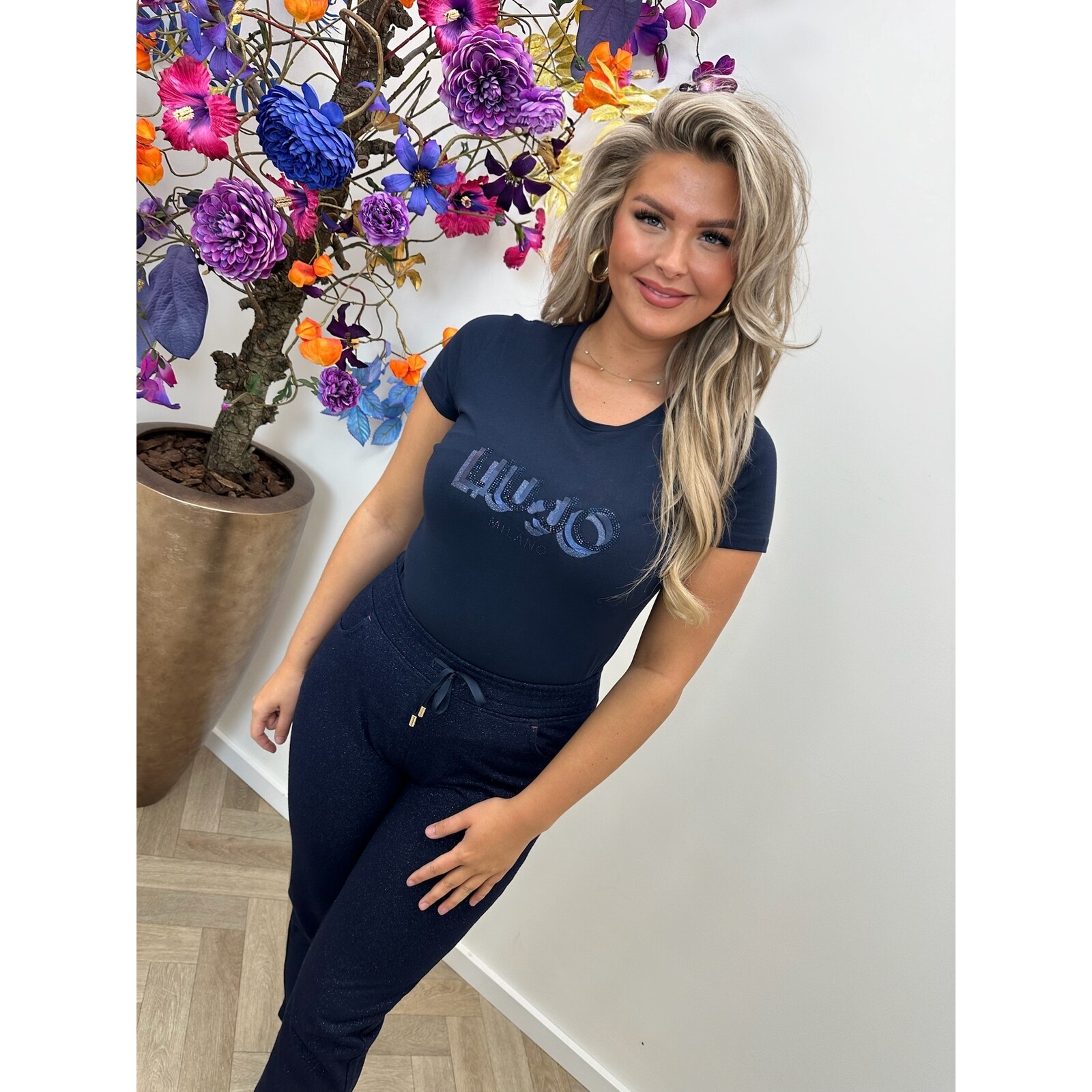 Liu-Jo T-shirt Moda Navy Liu Jo 1642