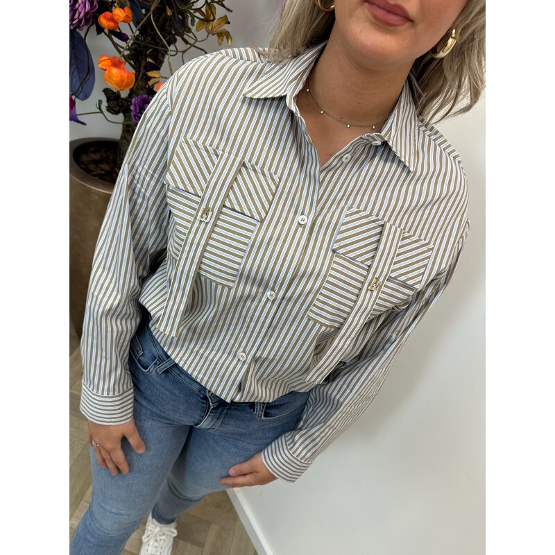Blouse Ribbon Pocket Liu Jo 1658