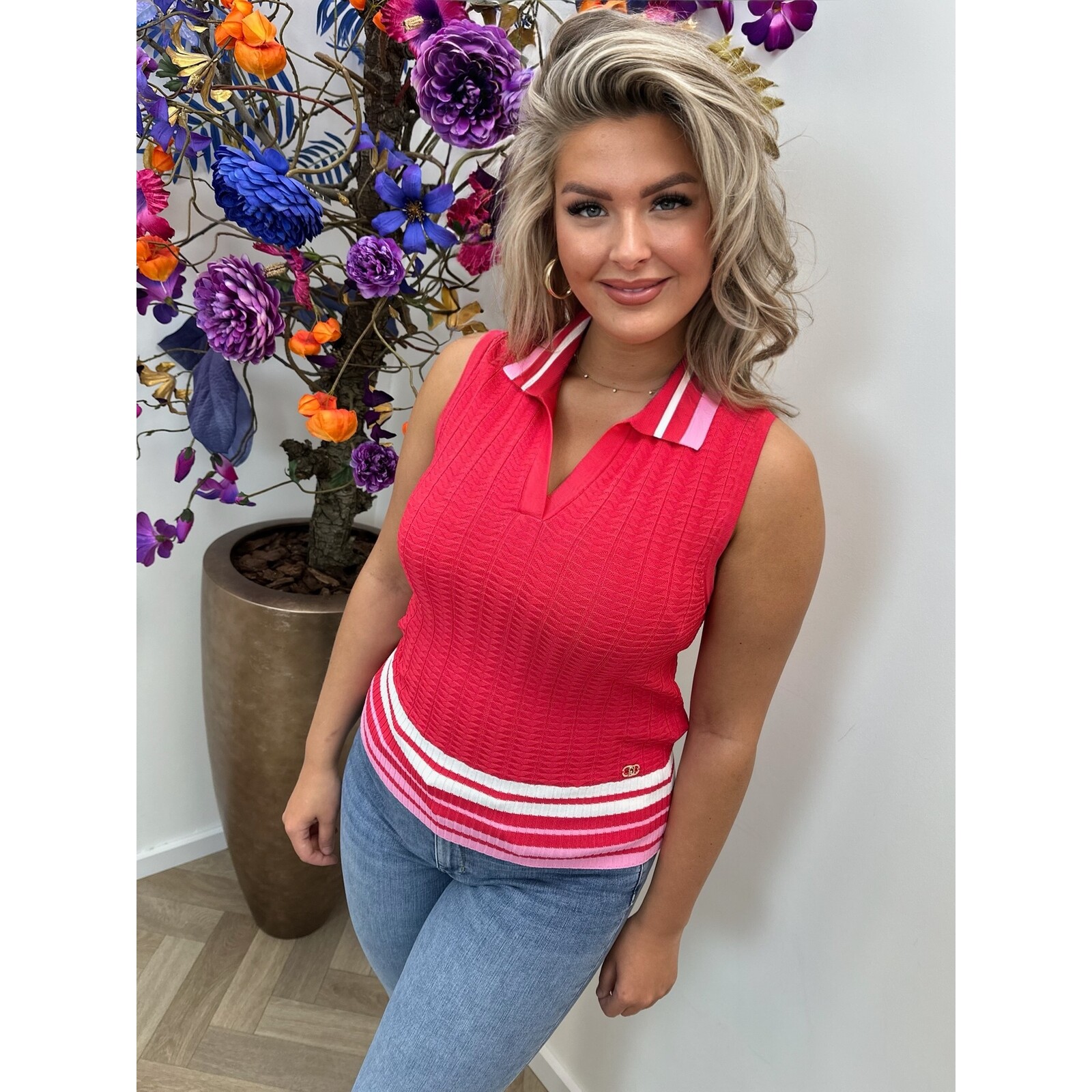 Liu-Jo Top Candy Red Liu Jo 1621