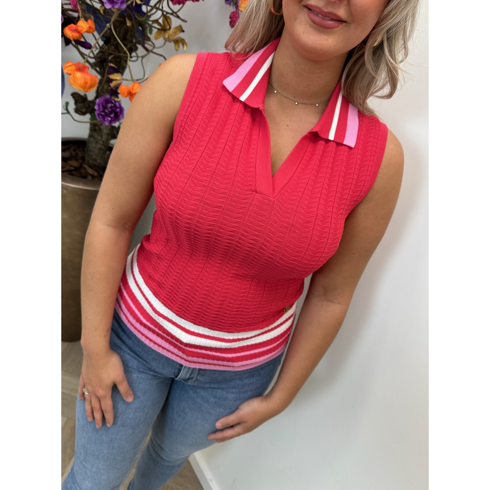 Liu-Jo Top Candy Red Liu Jo 1621