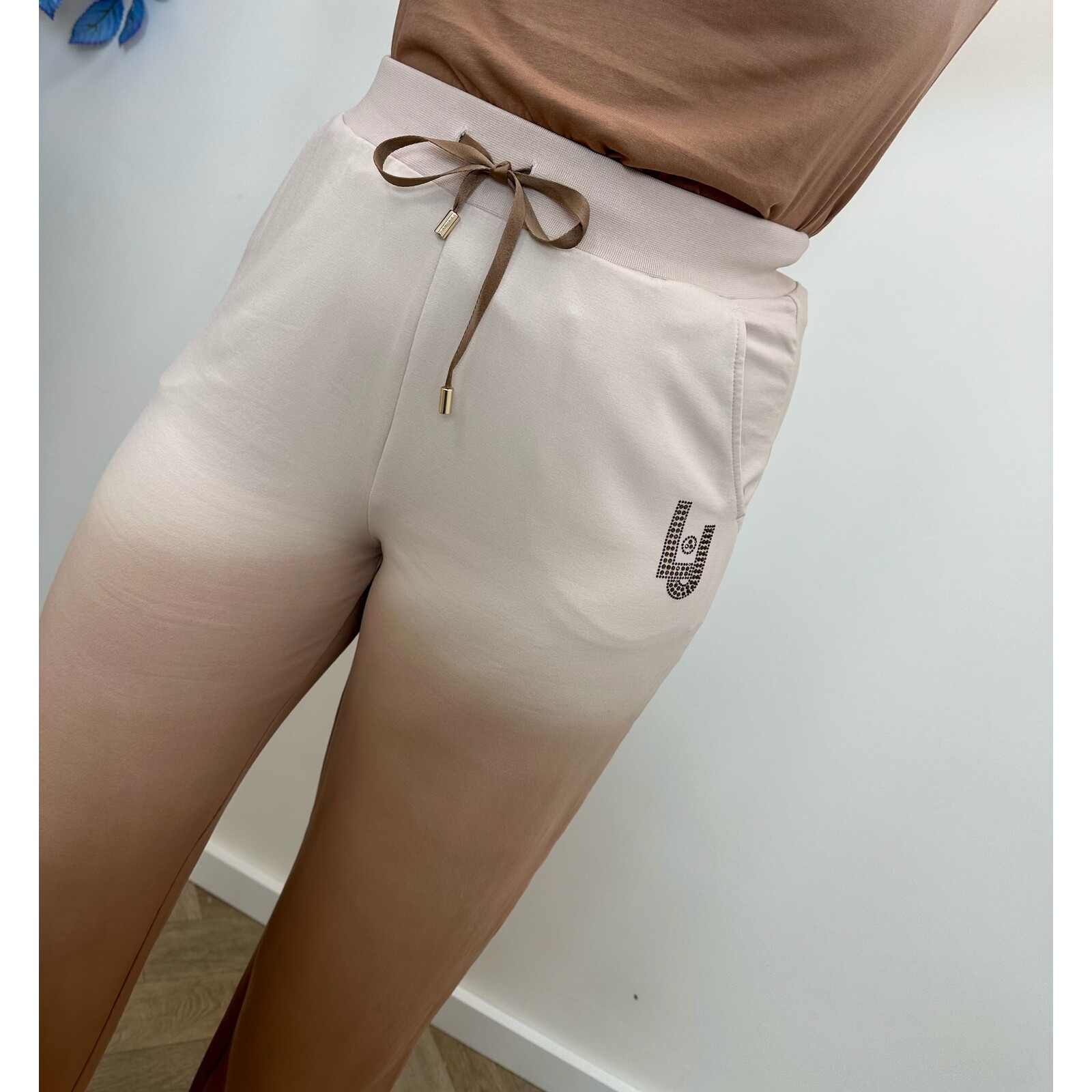 Liu-Jo Pants Tie Dye Brown Liu Jo 1670