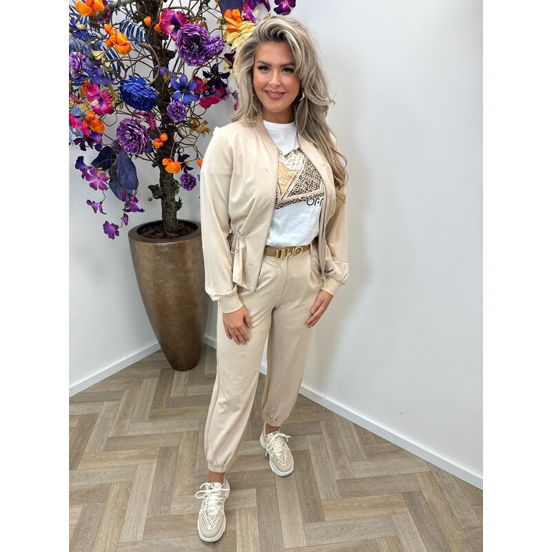 Jacket Aperta Beige Liu Jo 1674