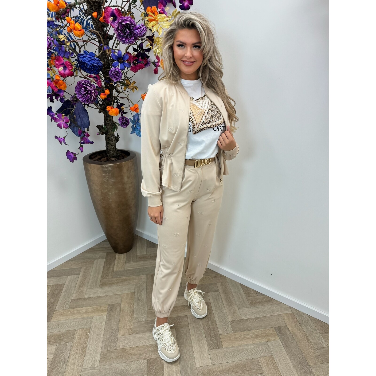 Liu-Jo Jacket Aperta Beige Liu Jo 1674