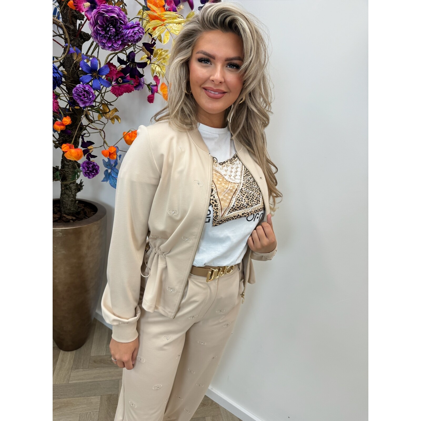 Liu-Jo Jacket Aperta Beige Liu Jo 1674