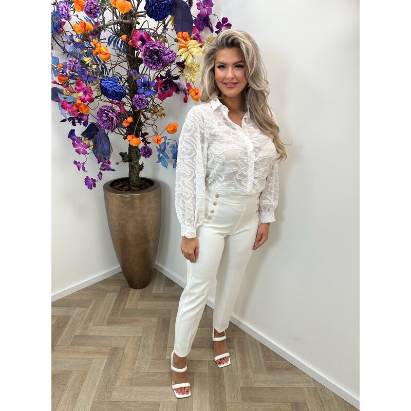 Blouse Nola White  CY4777F