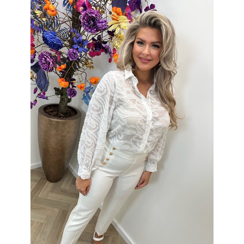 Blouse Nola White  CY4777F