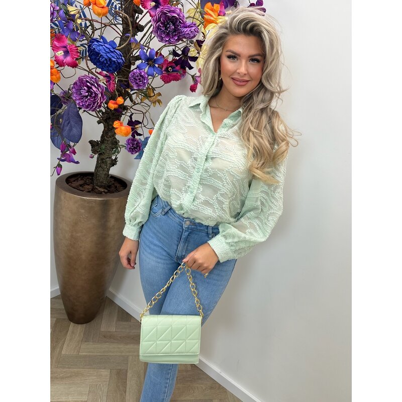 Blouse Nola Mint CY4777F