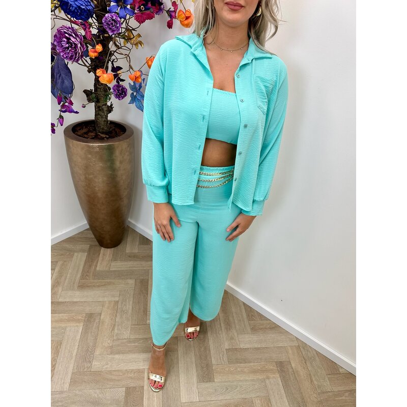 3 Delige Set Emma Turquoise