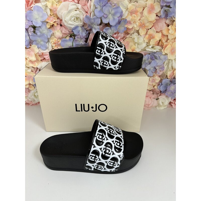 Slippers Mykonos Black Liu Jo 1743