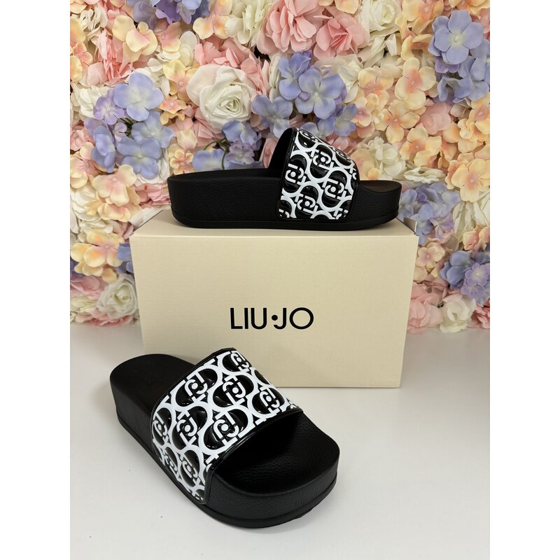 Slippers Mykonos Black Liu Jo 1743
