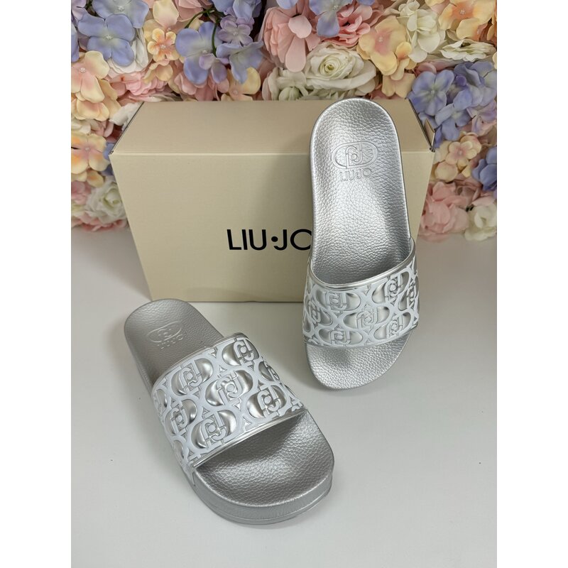 Slippers Mykonos Silver Liu Jo 1746