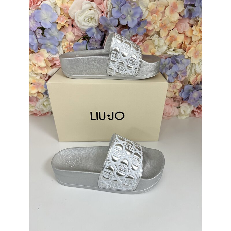 Slippers Mykonos Silver Liu Jo 1746