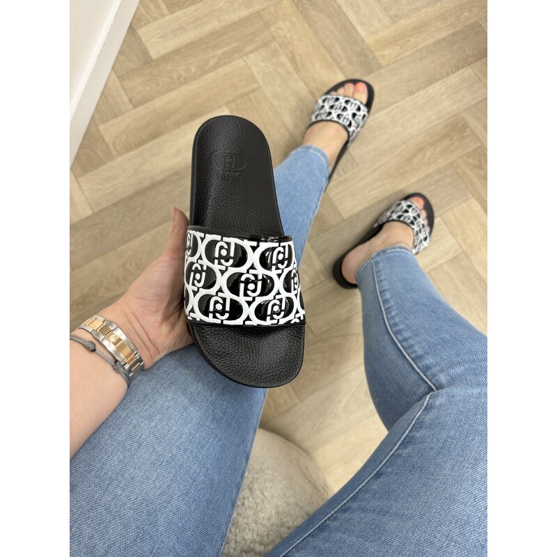Slippers Mykonos Black Liu Jo 1743
