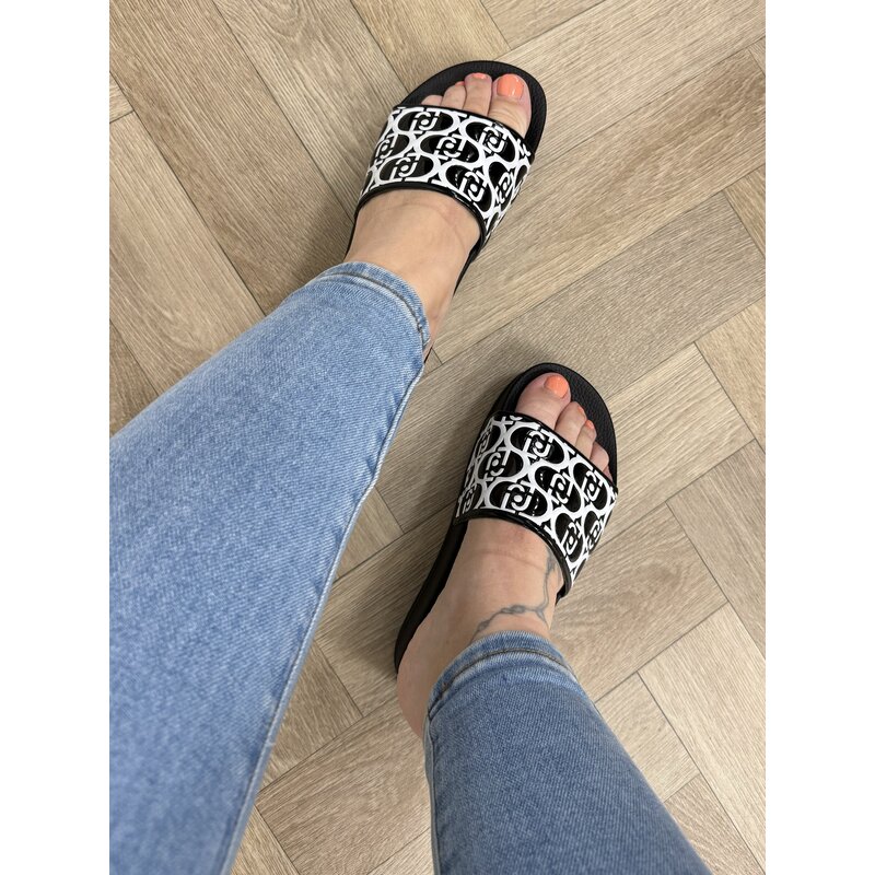 Slippers Mykonos Black Liu Jo 1743