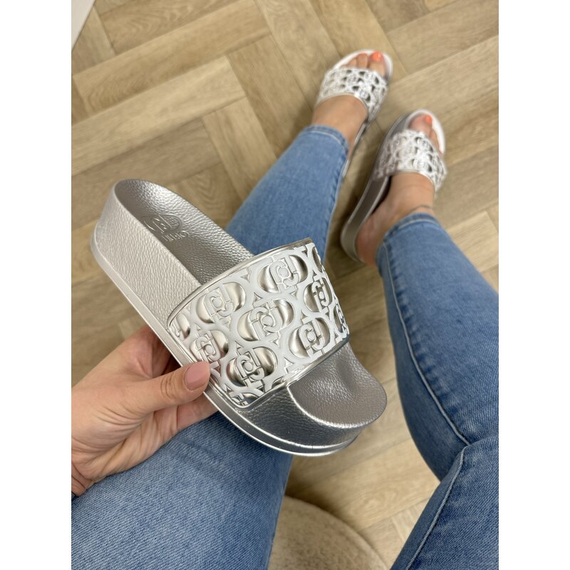 Slippers Mykonos Silver Liu Jo 1746