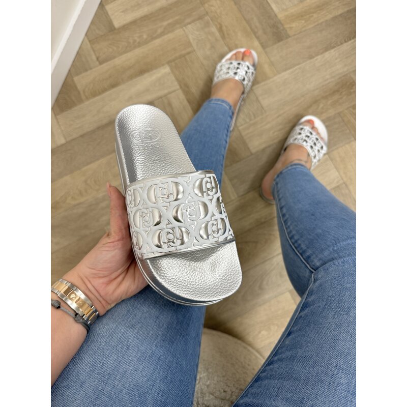 Slippers Mykonos Silver Liu Jo 1746