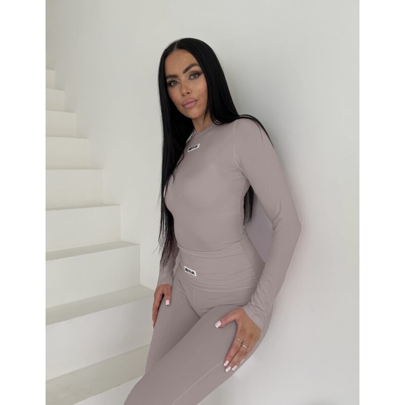 Longsleeve top Nena Pebble