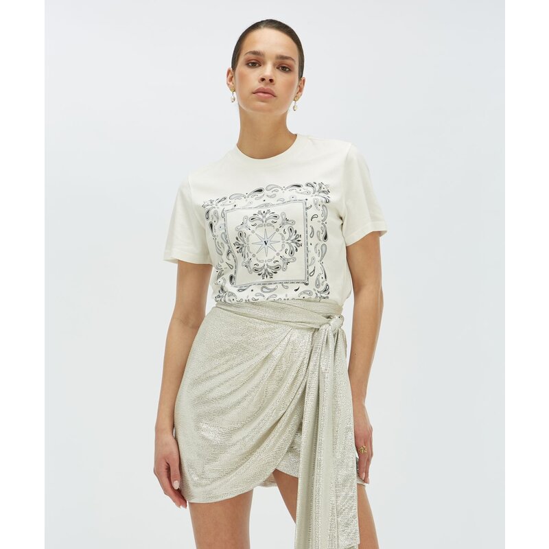 T-shirt Dorie Bandana Off White JoshV