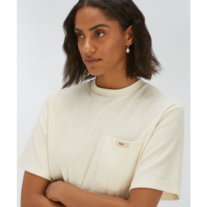 T-shirt Riva Creme White JoshV