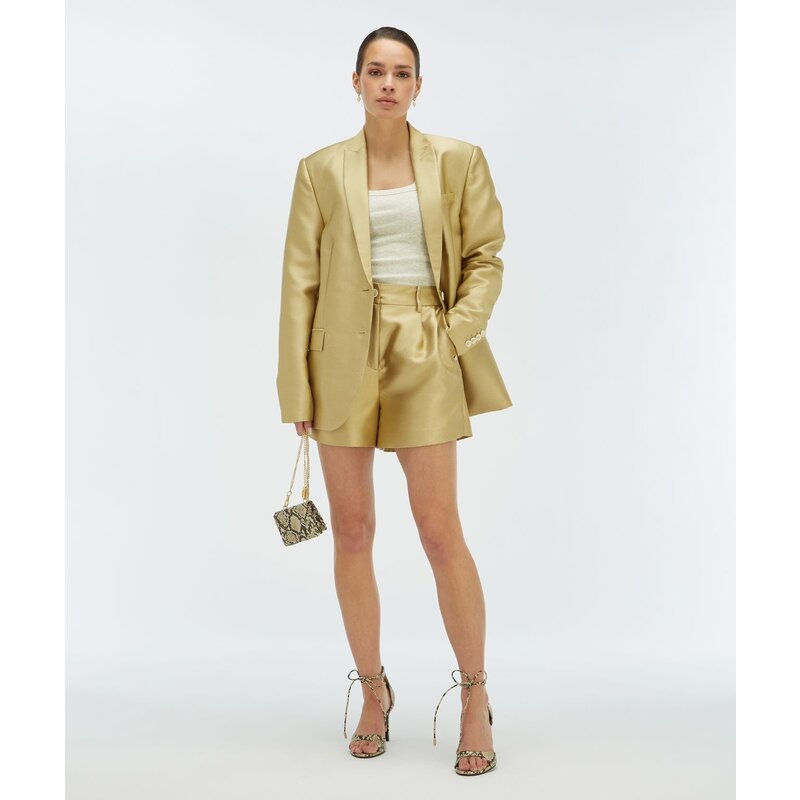 Short Paige Hight Waist  Dull Gold JoshV