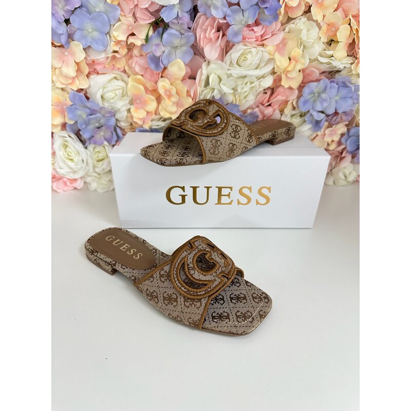 Slippers Tarishae Beige Guess 522