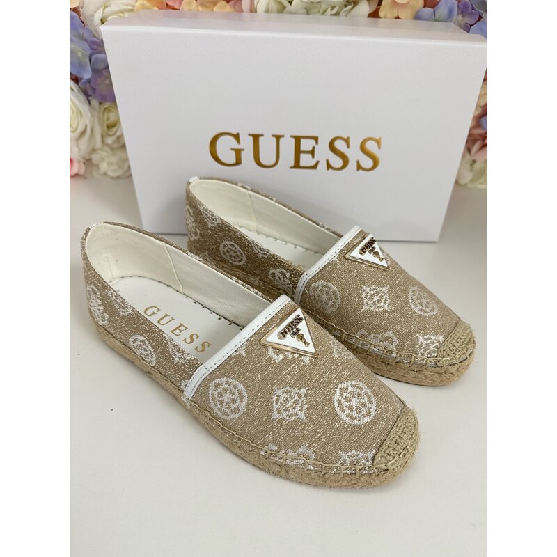 Espadrilles Logo White Guess 531