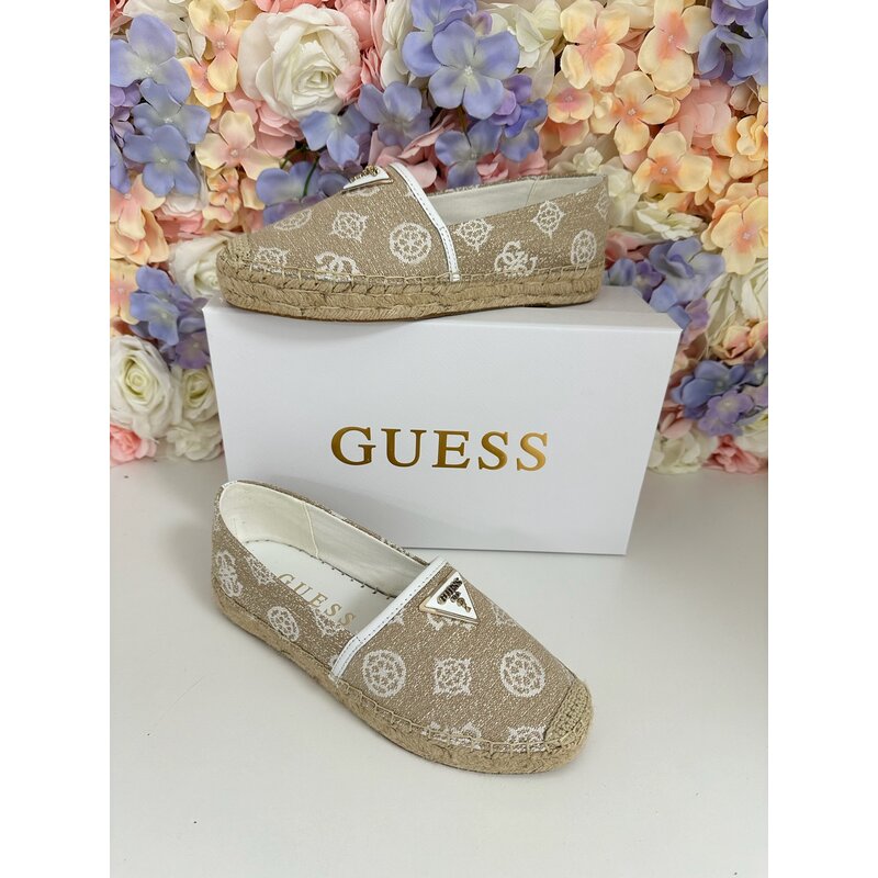 Espadrilles Logo White Guess 531