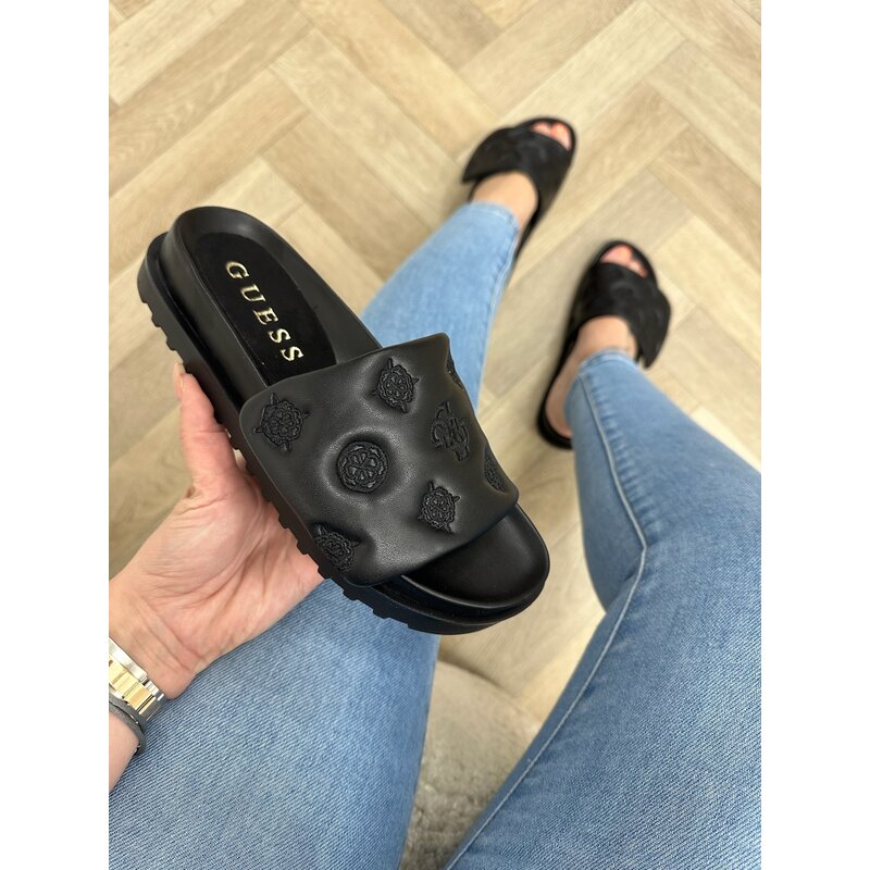 Slippers Fabio2 Black Guess 526