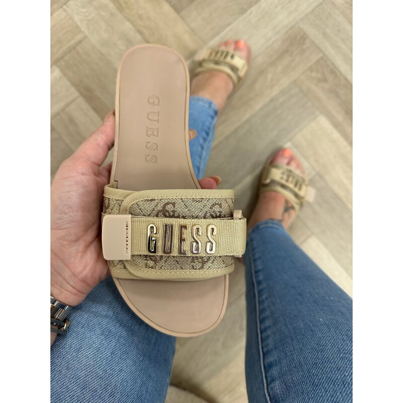 Slippers Elyze3 Gold Guess 523