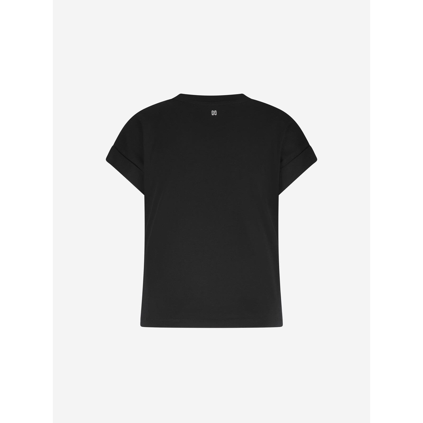 Nikkie T-shirt Epaulette Black Nikkie