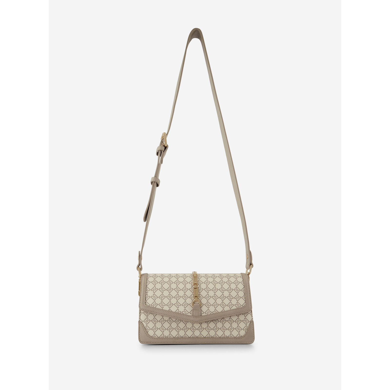 Nikkie Shoulderbag Daxton Logo Cream Nikkie