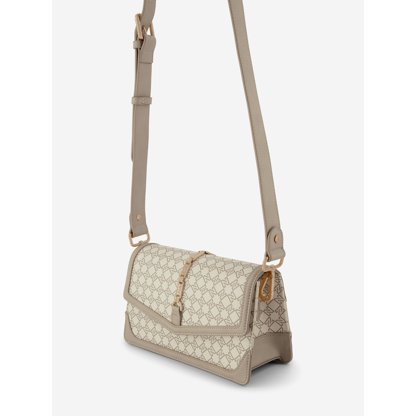 Nikkie Shoulderbag Daxton Logo Cream Nikkie