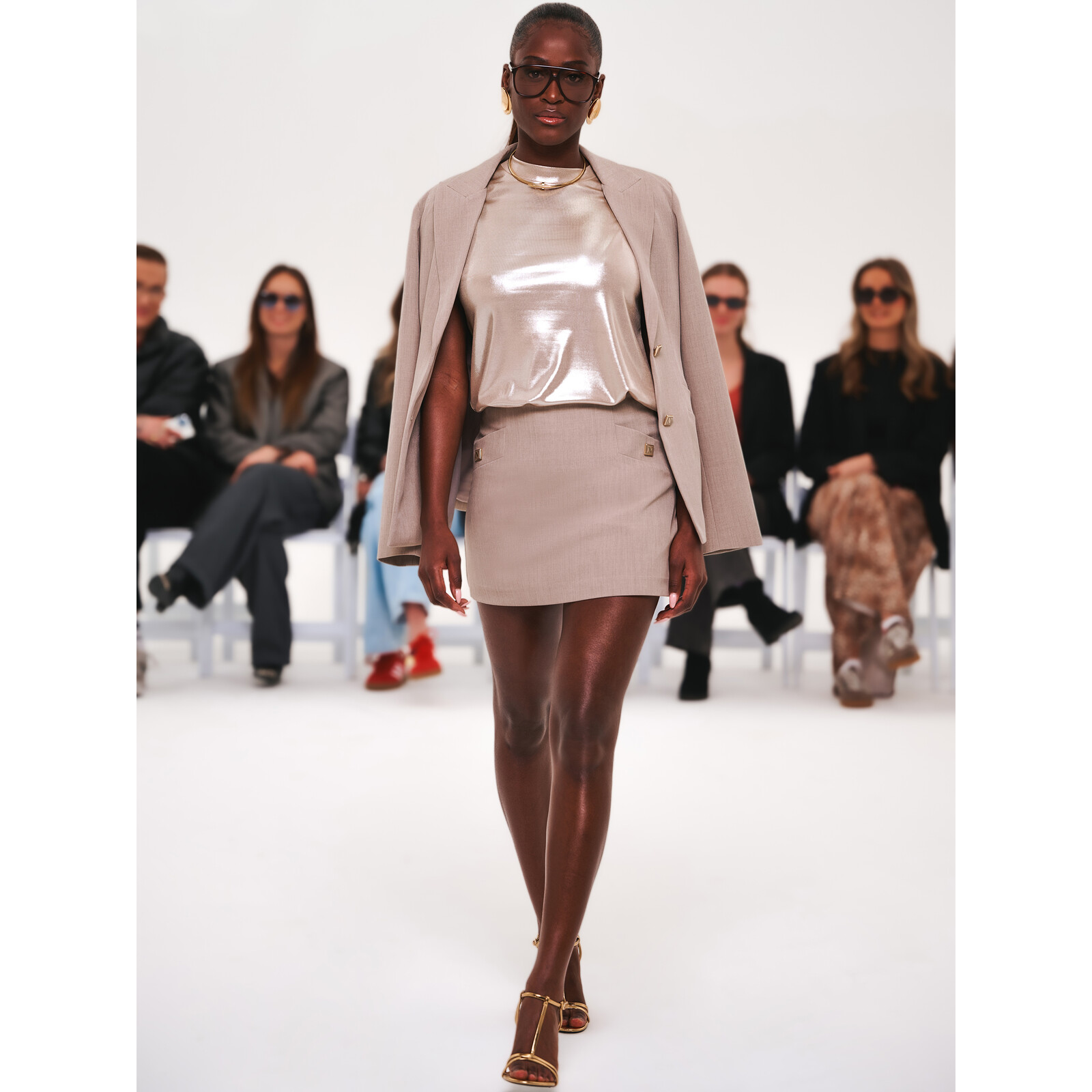 Nikkie T-shirt Kenton Gold Nikkie