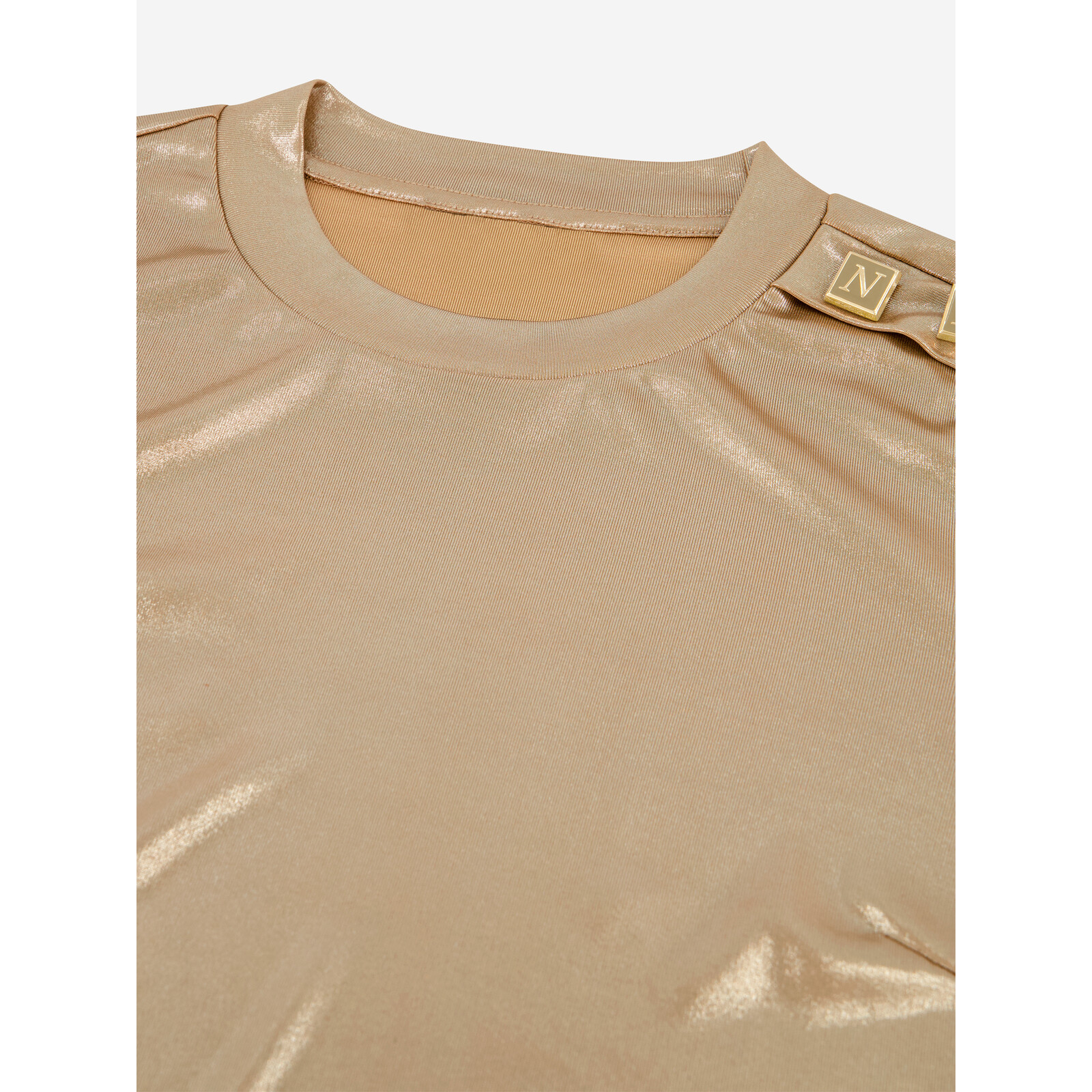 Nikkie T-shirt Kenton Gold Nikkie